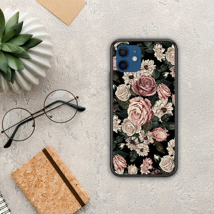 Flower Wild Roses - iPhone 12 Pro θήκη