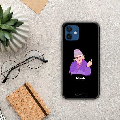 Grandma Mood Black - iPhone 12 θήκη