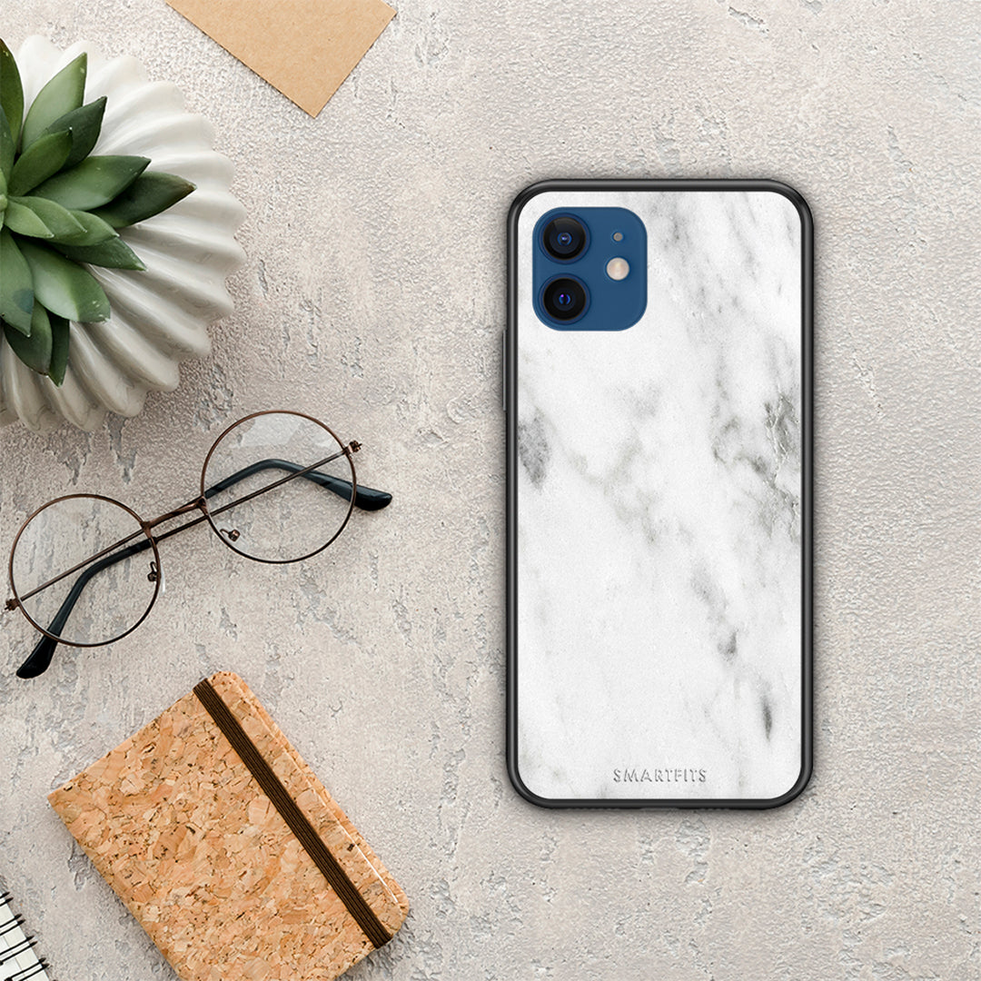 Marble White - iPhone 12 θήκη