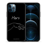 Thumbnail for Θήκη Αγίου Βαλεντίνου iPhone 12 Pro Max Aeshetic Love 1 από τη Smartfits με σχέδιο στο πίσω μέρος και μαύρο περίβλημα | iPhone 12 Pro Max Aeshetic Love 1 case with colorful back and black bezels