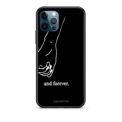 iPhone 12 Pro Max Always & Forever 2 Θήκη Αγίου Βαλεντίνου από τη Smartfits με σχέδιο στο πίσω μέρος και μαύρο περίβλημα | Smartphone case with colorful back and black bezels by Smartfits