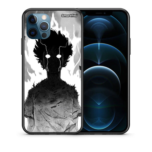 Θήκη iPhone 12 Pro Max Anime Boy από τη Smartfits με σχέδιο στο πίσω μέρος και μαύρο περίβλημα | iPhone 12 Pro Max Anime Boy case with colorful back and black bezels