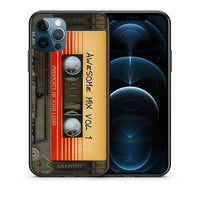 Thumbnail for Θήκη iPhone 12 Pro Max Awesome Mix από τη Smartfits με σχέδιο στο πίσω μέρος και μαύρο περίβλημα | iPhone 12 Pro Max Awesome Mix case with colorful back and black bezels