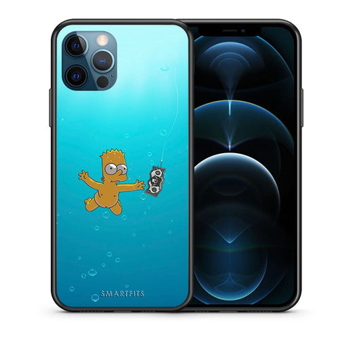 Θήκη iPhone 12 Pro Max Chasing Money από τη Smartfits με σχέδιο στο πίσω μέρος και μαύρο περίβλημα | iPhone 12 Pro Max Chasing Money case with colorful back and black bezels