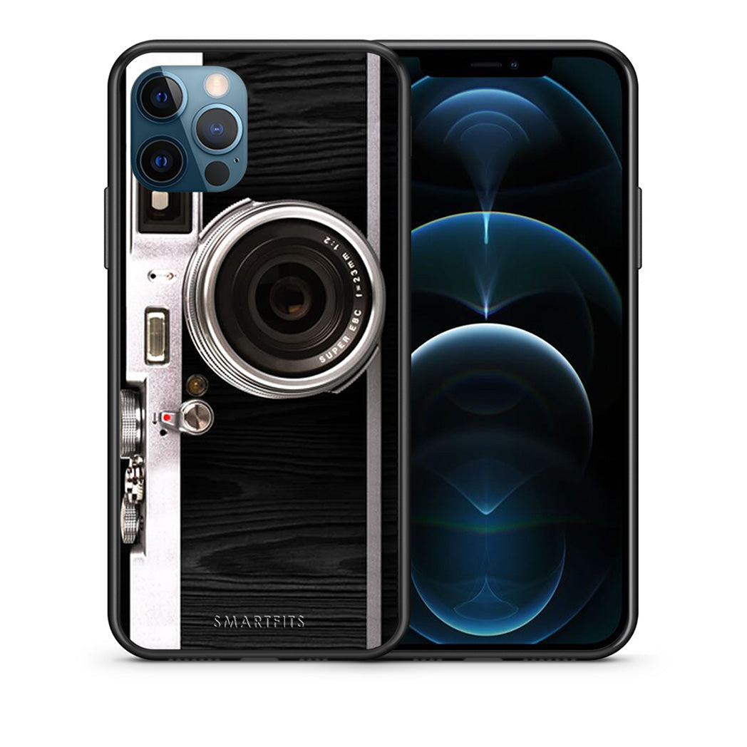 Θήκη iPhone 12 Pro Max Emily In Paris από τη Smartfits με σχέδιο στο πίσω μέρος και μαύρο περίβλημα | iPhone 12 Pro Max Emily In Paris case with colorful back and black bezels