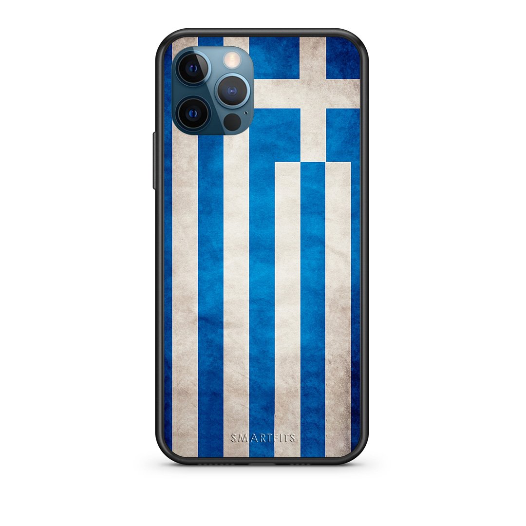 4 - iPhone 12 Pro Max Greece Flag case, cover, bumper