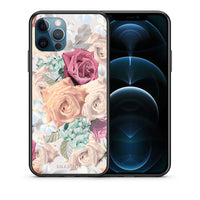 Thumbnail for Θήκη iPhone 12 Pro Max Bouquet Floral από τη Smartfits με σχέδιο στο πίσω μέρος και μαύρο περίβλημα | iPhone 12 Pro Max Bouquet Floral case with colorful back and black bezels