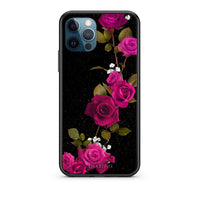 Thumbnail for 4 - iPhone 12 Pro Max Red Roses Flower case, cover, bumper