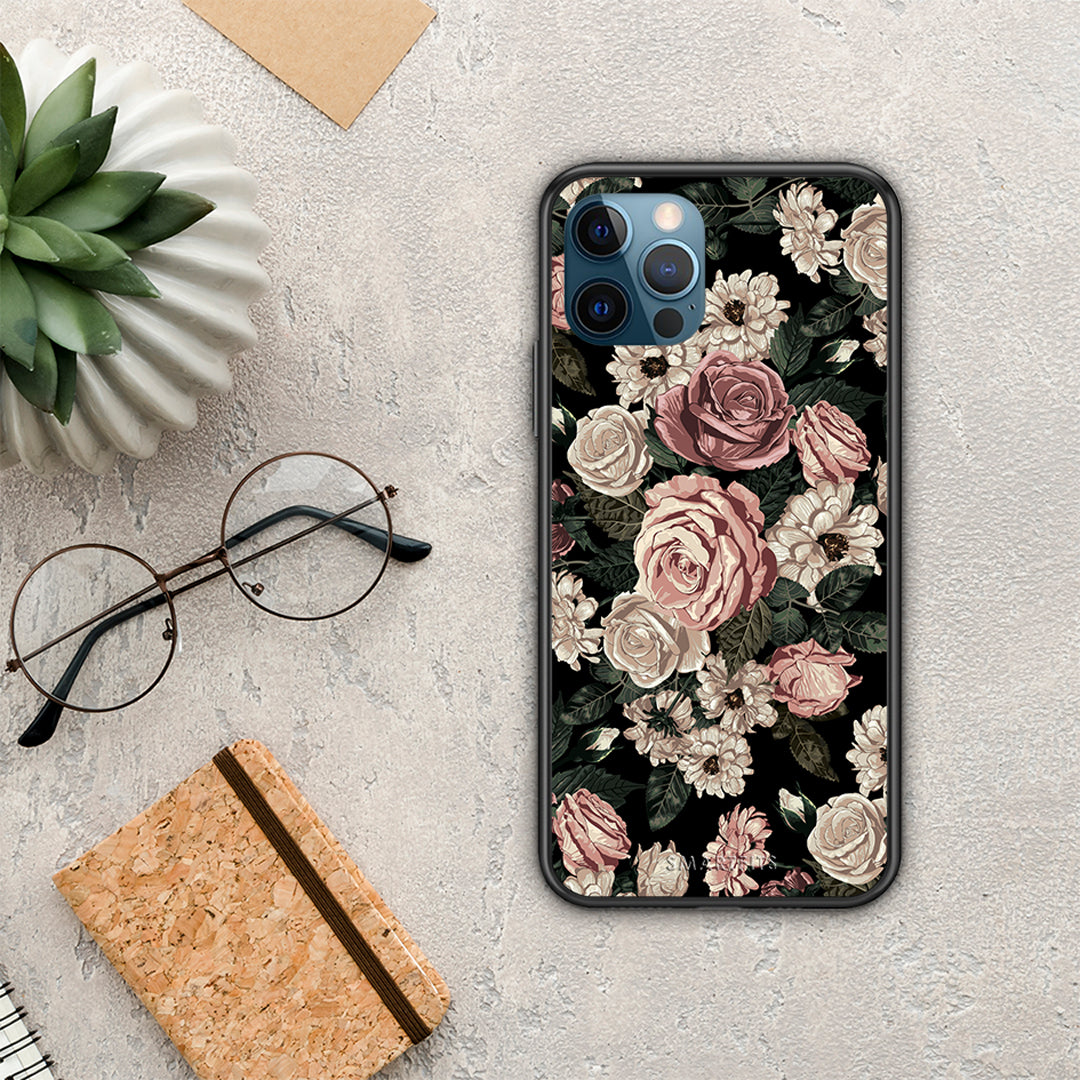 Flower Wild Roses - iPhone 12 Pro Max θήκη