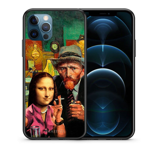 Θήκη iPhone 12 Pro Max Funny Art από τη Smartfits με σχέδιο στο πίσω μέρος και μαύρο περίβλημα | iPhone 12 Pro Max Funny Art case with colorful back and black bezels