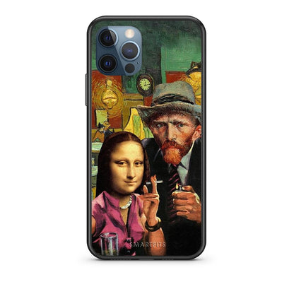 iPhone 12 Pro Max Funny Art θήκη από τη Smartfits με σχέδιο στο πίσω μέρος και μαύρο περίβλημα | Smartphone case with colorful back and black bezels by Smartfits