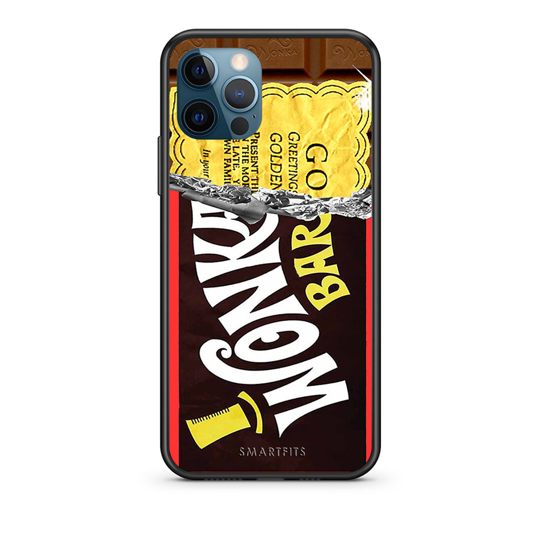 iPhone 12 Pro Max Golden Ticket θήκη από τη Smartfits με σχέδιο στο πίσω μέρος και μαύρο περίβλημα | Smartphone case with colorful back and black bezels by Smartfits
