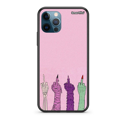 iPhone 12 Pro Max Halloween Be A Lady Θήκη από τη Smartfits με σχέδιο στο πίσω μέρος και μαύρο περίβλημα | Smartphone case with colorful back and black bezels by Smartfits