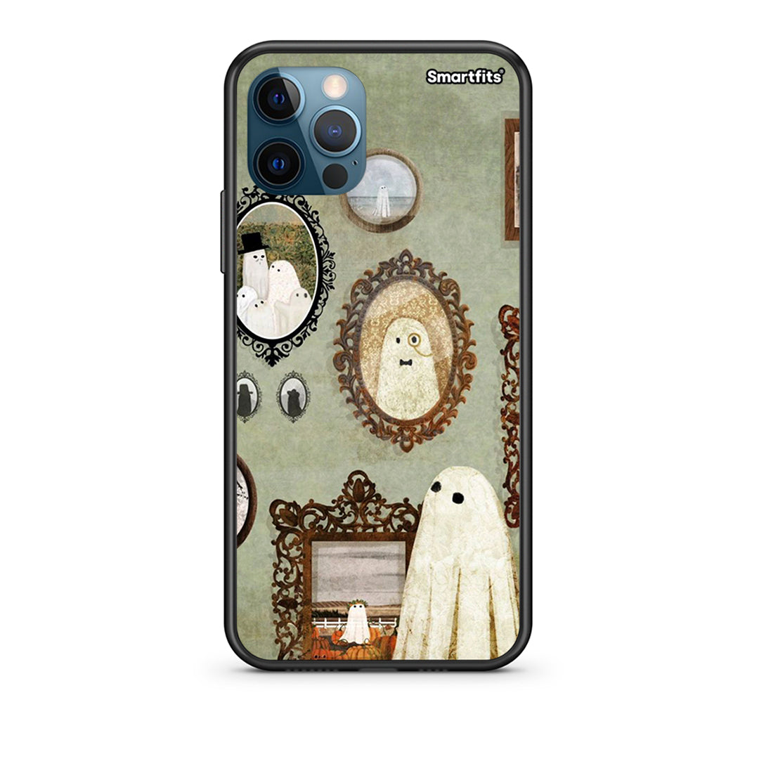 iPhone 12 Pro Max Halloween Ghost Season Θήκη από τη Smartfits με σχέδιο στο πίσω μέρος και μαύρο περίβλημα | Smartphone case with colorful back and black bezels by Smartfits