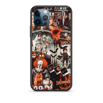 iPhone 12 Pro Max Halloween Spooky Season Θήκη από τη Smartfits με σχέδιο στο πίσω μέρος και μαύρο περίβλημα | Smartphone case with colorful back and black bezels by Smartfits