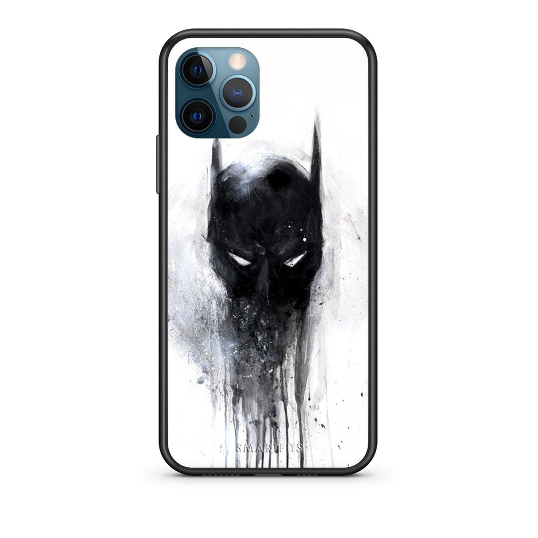 4 - iPhone 12 Pro Max Paint Bat Hero case, cover, bumper