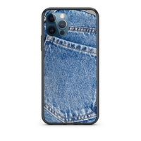 Thumbnail for iPhone 12 Pro Max Jeans Pocket θήκη από τη Smartfits με σχέδιο στο πίσω μέρος και μαύρο περίβλημα | Smartphone case with colorful back and black bezels by Smartfits