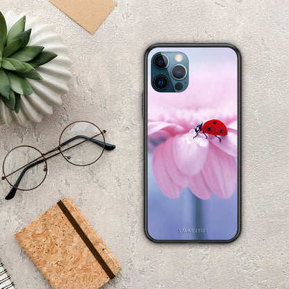 Ladybug Flower - iPhone 12 Pro Max θήκη