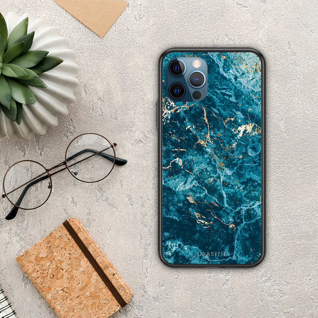 Marble Blue - iPhone 12 Pro Max θήκη
