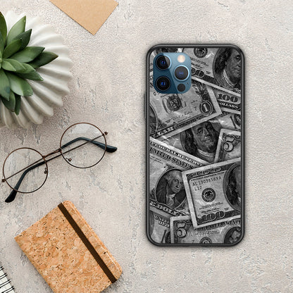 Money Dollars - iPhone 12 Pro Max θήκη