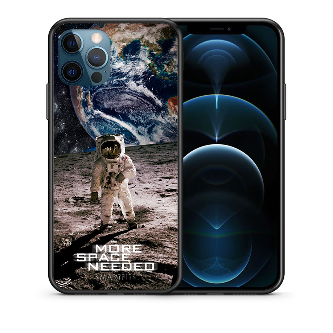Θήκη iPhone 12 Pro Max More Space από τη Smartfits με σχέδιο στο πίσω μέρος και μαύρο περίβλημα | iPhone 12 Pro Max More Space case with colorful back and black bezels