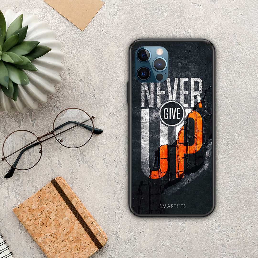 Never Give Up - iPhone 12 Pro Max θήκη