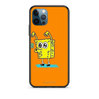 Thumbnail for iPhone 12 Pro Max No Money 2 Θήκη Αγίου Βαλεντίνου από τη Smartfits με σχέδιο στο πίσω μέρος και μαύρο περίβλημα | Smartphone case with colorful back and black bezels by Smartfits