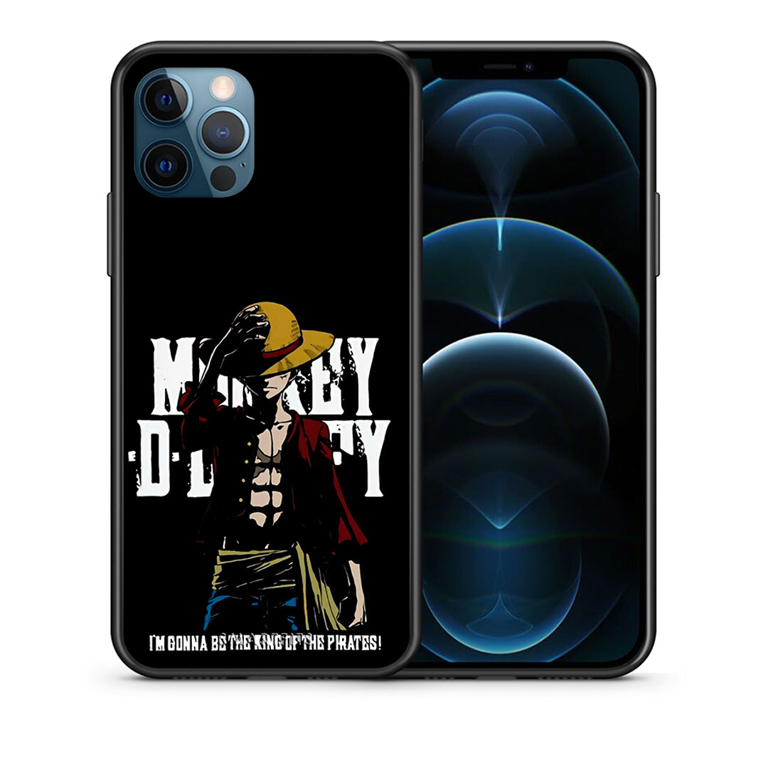 Θήκη iPhone 12 Pro Max Pirate King από τη Smartfits με σχέδιο στο πίσω μέρος και μαύρο περίβλημα | iPhone 12 Pro Max Pirate King case with colorful back and black bezels
