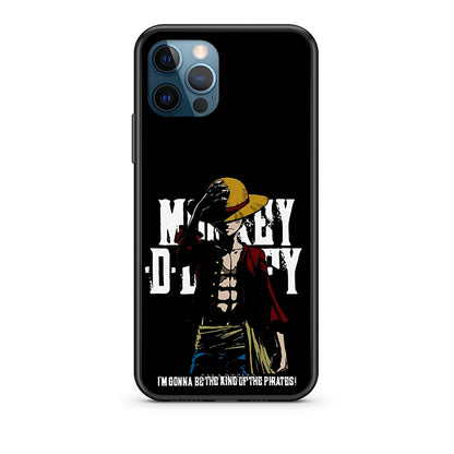 iPhone 12 Pro Max Pirate King θήκη από τη Smartfits με σχέδιο στο πίσω μέρος και μαύρο περίβλημα | Smartphone case with colorful back and black bezels by Smartfits