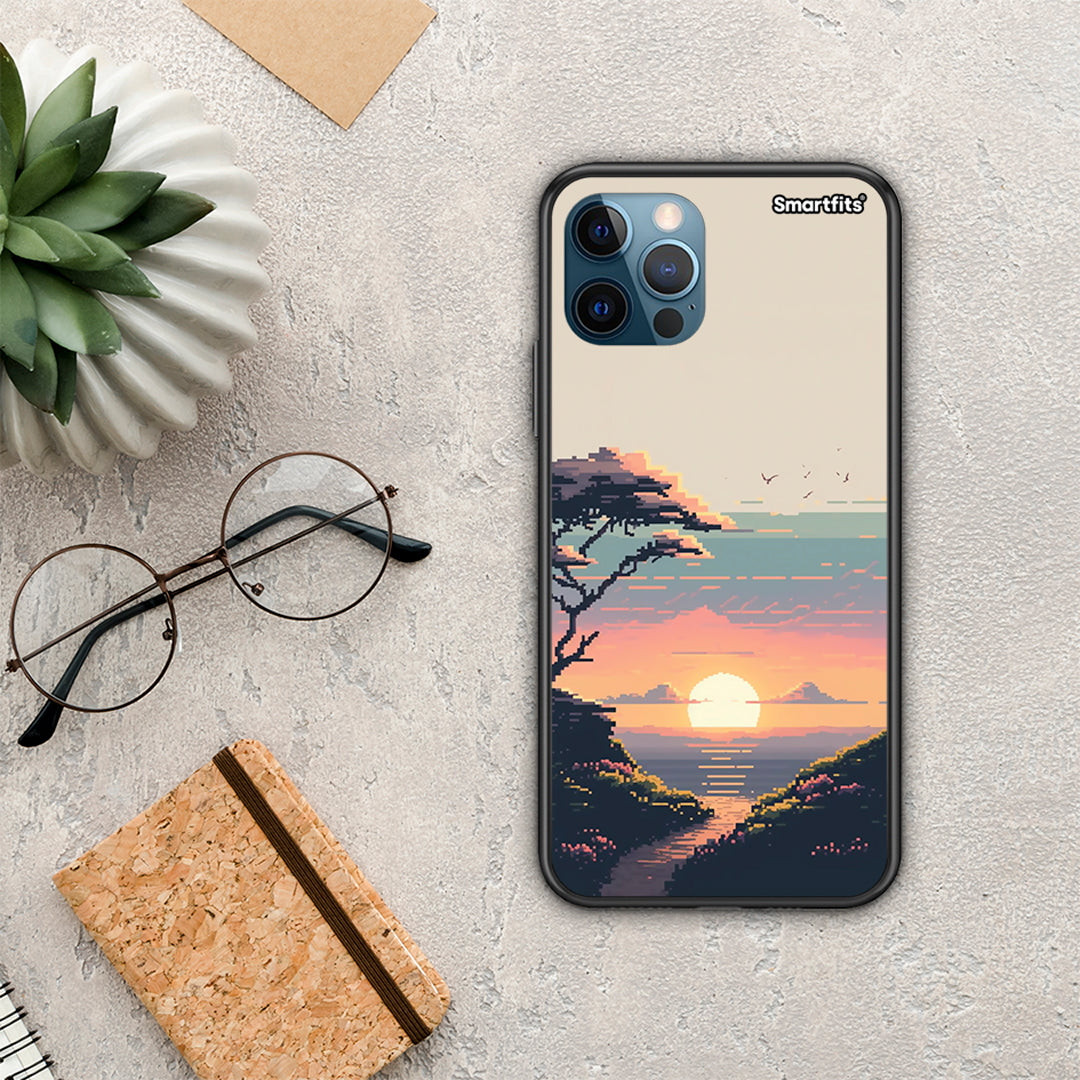 Pixel Sunset - iPhone 12 Pro Max θήκη