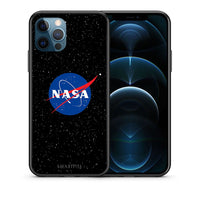Thumbnail for Θήκη iPhone 12 Pro Max NASA PopArt από τη Smartfits με σχέδιο στο πίσω μέρος και μαύρο περίβλημα | iPhone 12 Pro Max NASA PopArt case with colorful back and black bezels