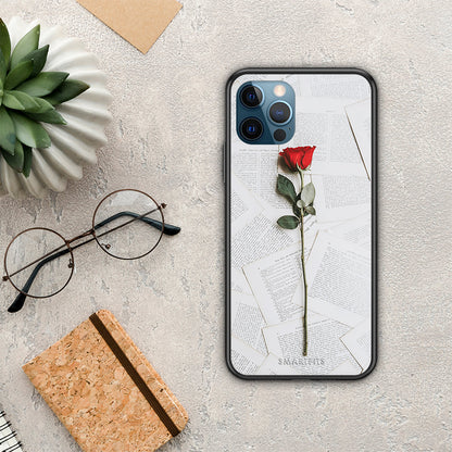 Red Rose - iPhone 12 Pro Max θήκη