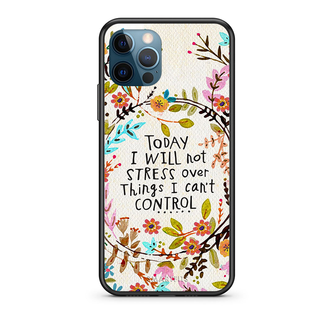 iPhone 12 Pro Max Stress Over θήκη από τη Smartfits με σχέδιο στο πίσω μέρος και μαύρο περίβλημα | Smartphone case with colorful back and black bezels by Smartfits