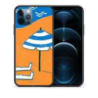 Thumbnail for Θήκη iPhone 12 Pro Max Summering από τη Smartfits με σχέδιο στο πίσω μέρος και μαύρο περίβλημα | iPhone 12 Pro Max Summering case with colorful back and black bezels