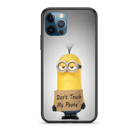 Thumbnail for 4 - iPhone 12 Pro Max Minion Text case, cover, bumper