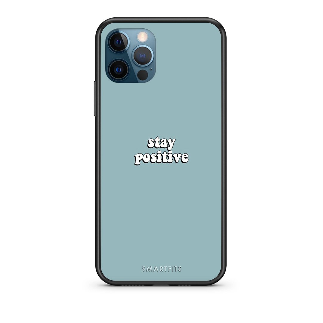 4 - iPhone 12 Pro Max Positive Text case, cover, bumper