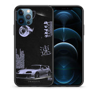 Thumbnail for Θήκη Αγίου Βαλεντίνου iPhone 12 Pro Max Tokyo Drift από τη Smartfits με σχέδιο στο πίσω μέρος και μαύρο περίβλημα | iPhone 12 Pro Max Tokyo Drift case with colorful back and black bezels