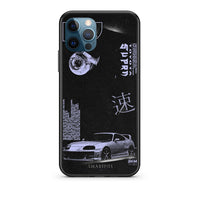Thumbnail for iPhone 12 Pro Max Tokyo Drift Θήκη Αγίου Βαλεντίνου από τη Smartfits με σχέδιο στο πίσω μέρος και μαύρο περίβλημα | Smartphone case with colorful back and black bezels by Smartfits