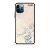 Thumbnail for iPhone 12 Pro Max Where Next Θήκη από τη Smartfits με σχέδιο στο πίσω μέρος και μαύρο περίβλημα | Smartphone case with colorful back and black bezels by Smartfits