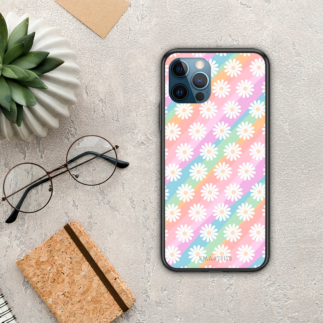 White Daisies - iPhone 12 Pro Max θήκη