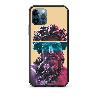 iPhone 12 Pro Max Zeus Art Θήκη Αγίου Βαλεντίνου από τη Smartfits με σχέδιο στο πίσω μέρος και μαύρο περίβλημα | Smartphone case with colorful back and black bezels by Smartfits