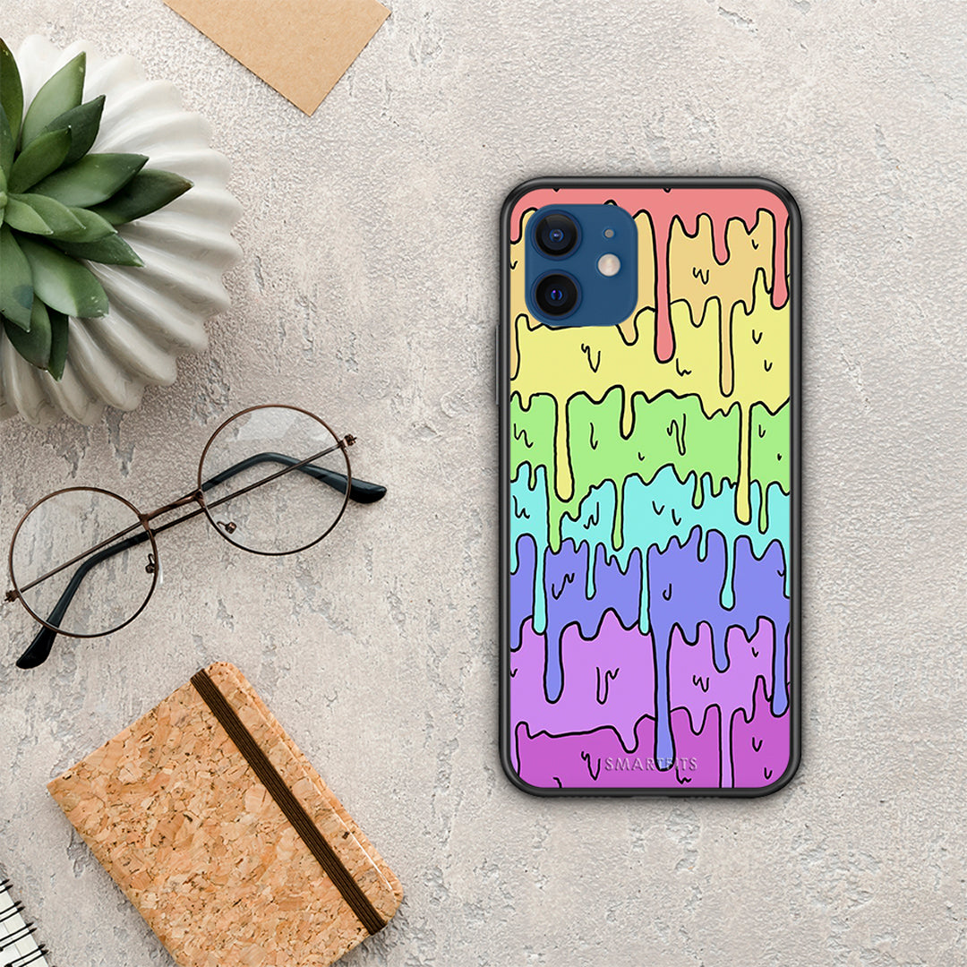 Melting Rainbow - iPhone 12 θήκη