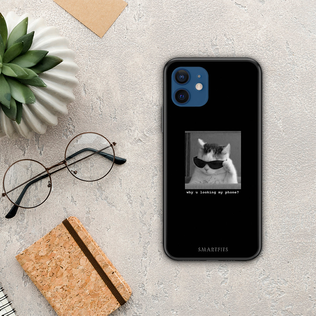 Meme Cat - iPhone 12 θήκη