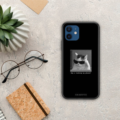 Meme Cat - iPhone 12 θήκη