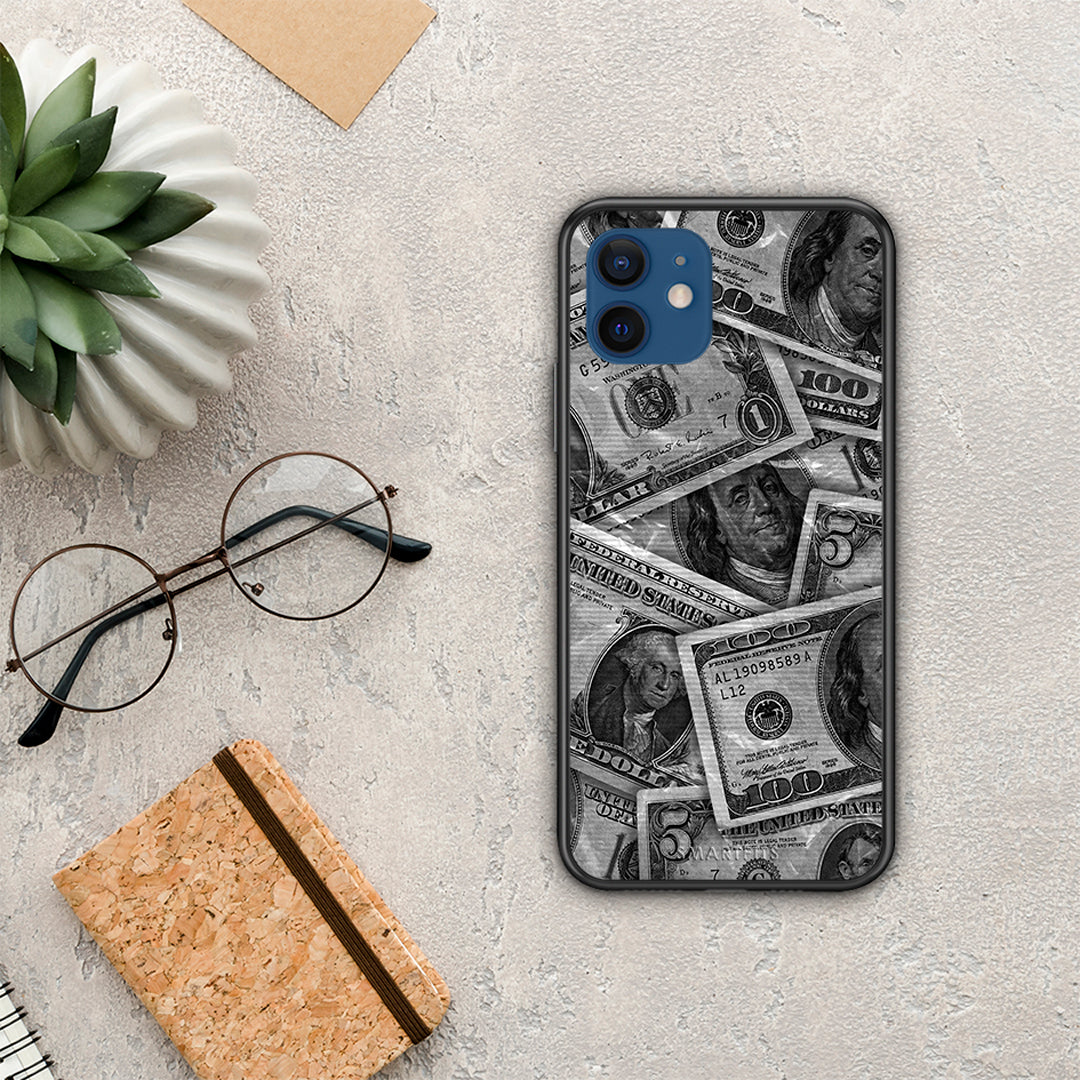 Money Dollars - iPhone 12 Pro θήκη