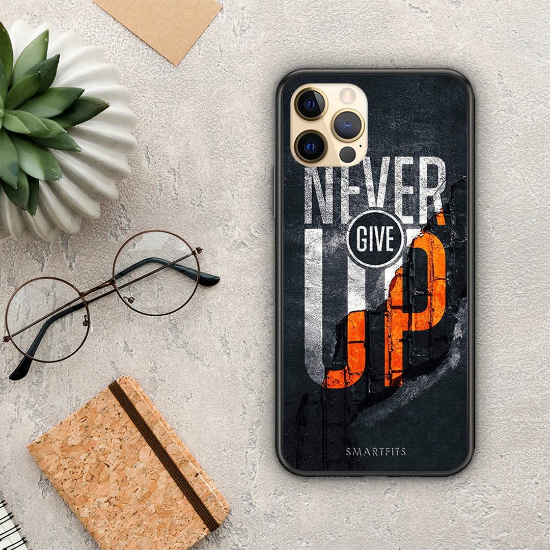 Never Give Up - iPhone 12 θήκη