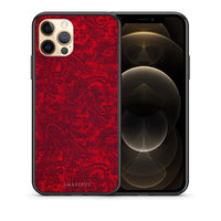 Thumbnail for Θήκη iPhone 12 Paisley Cashmere από τη Smartfits με σχέδιο στο πίσω μέρος και μαύρο περίβλημα | iPhone 12 Paisley Cashmere case with colorful back and black bezels