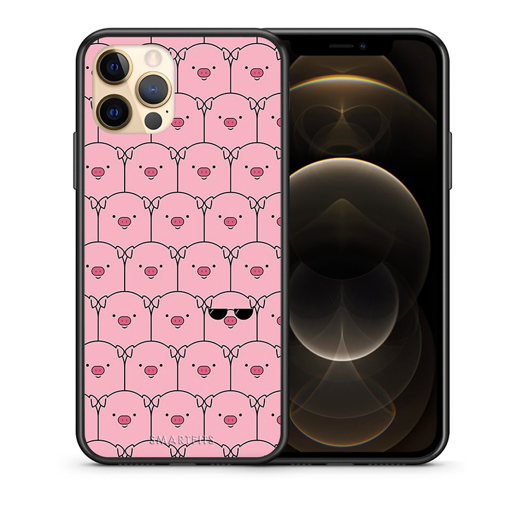Pig Glasses - iPhone 12 Pro θήκη