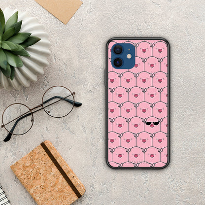 Pig Glasses - iPhone 12 θήκη