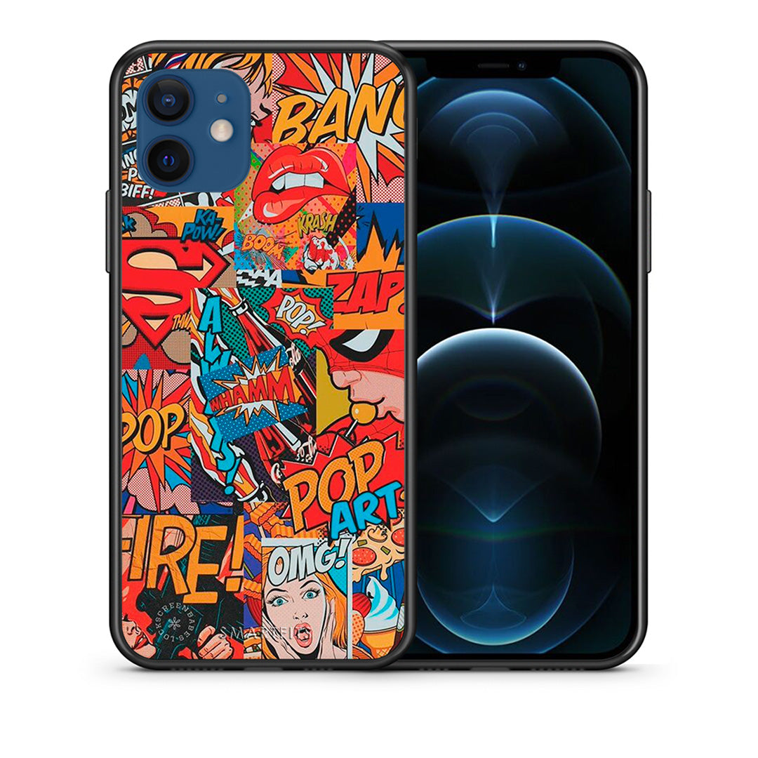 PopArt OMG - iPhone 12 θήκη